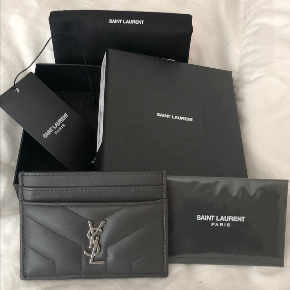 YSL card holder